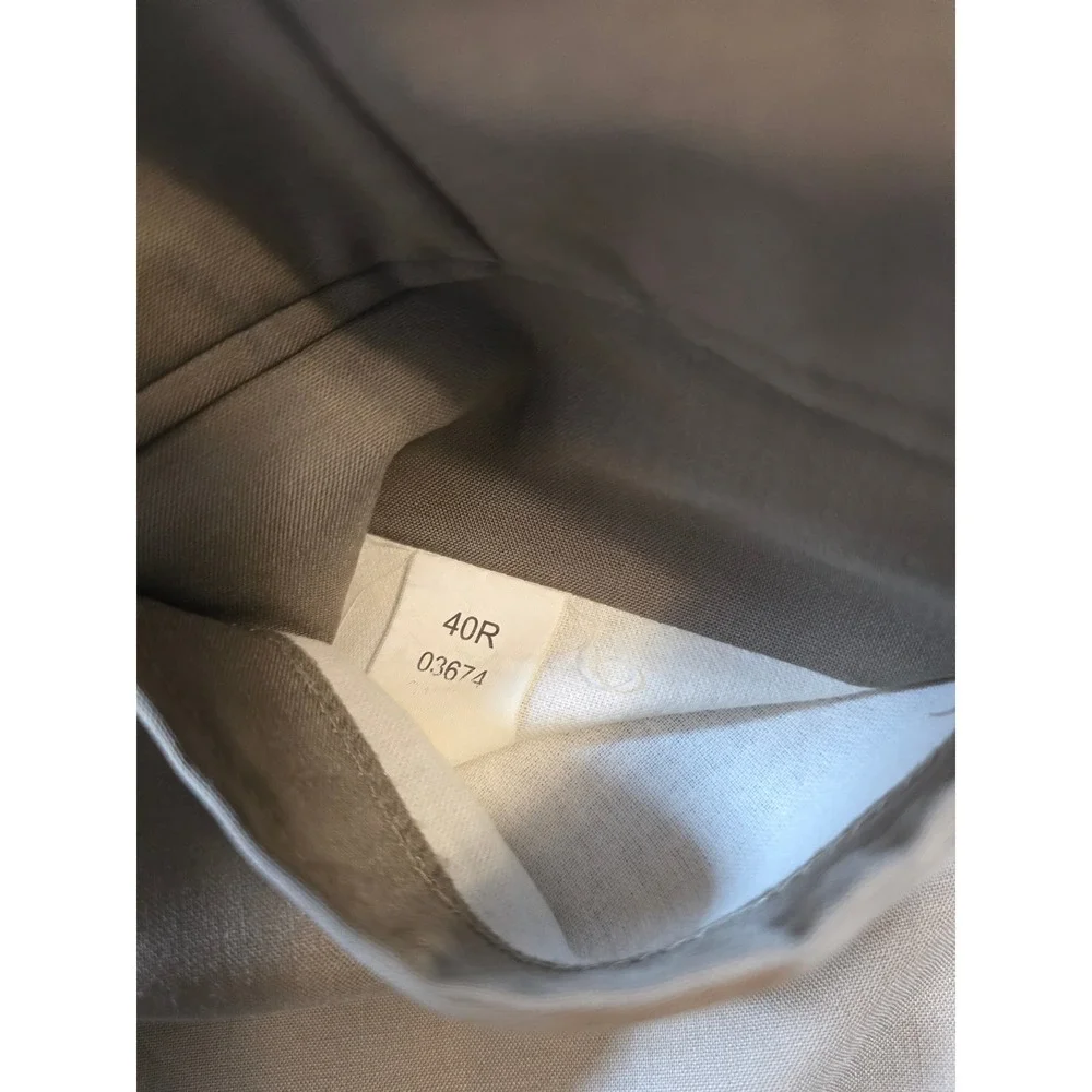 JoS A Bank Suit Mens 50R 2 Piece Pants 40x31 Taupe Wool Pleated Classic Fit